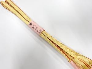 未使用品　正絹　手組帯締め
